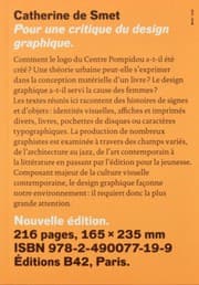 Tapa de Pour une critique du design graphique