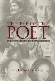 Tapa de The Eye of the Poet