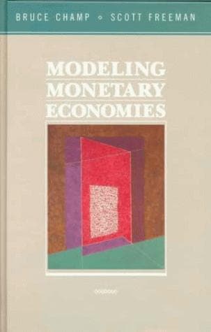 Tapa de Modeling monetary economies