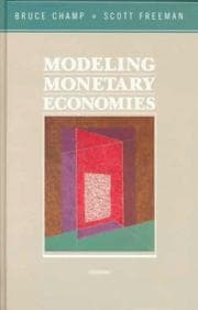 Tapa de Modeling monetary economies