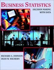 Tapa de Business statistics