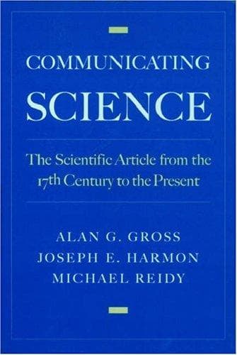 Tapa de Communicating science