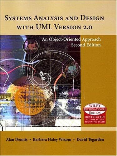 Tapa de Systems Analysis and Design with UML