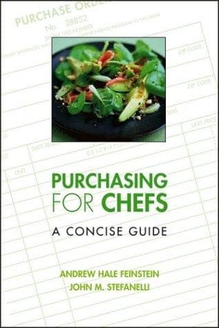 Tapa de Purchasing for chefs