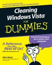 Tapa de Cleaning Windows Vista For Dummies