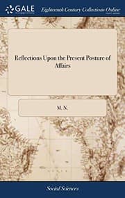 Tapa de Reflections upon the present posture of affairs
