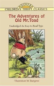 Tapa de The Adventures of Old Mr. Toad