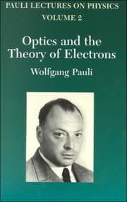 Tapa de Vorlesung über Optik und Elektronentheorie