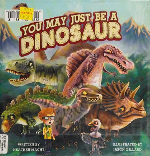 Tapa de You may just be a dinosaur