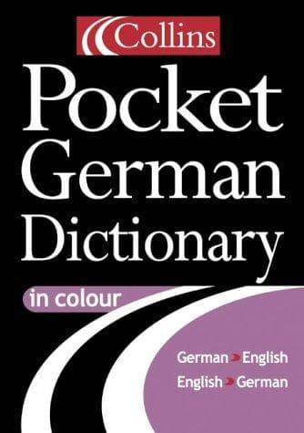 Tapa de Collins Express German Dictionary