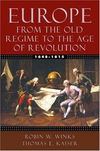 Tapa de Europe, 1648-1815