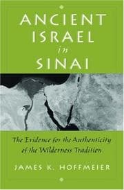 Tapa de Ancient Israel in Sinai