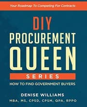 Tapa de DIY PROCUREMENT QUEEN SERIES : HOW TO FIND GOVERNMENT BUYERS