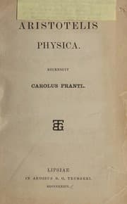 Tapa de Aristotelis Physica