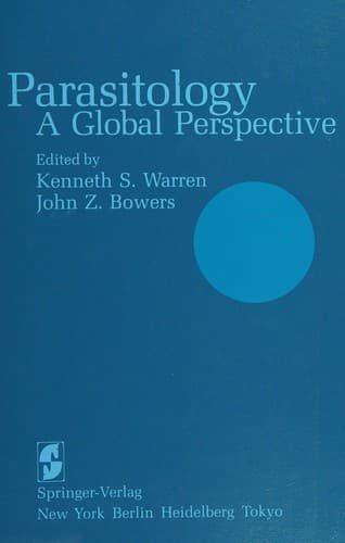 Tapa de Parasitology