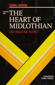 Tapa de Notes on Scott's "Heart of Midlothian"