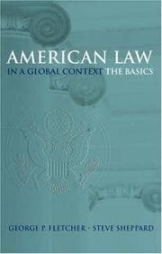 Tapa de American law in a global context