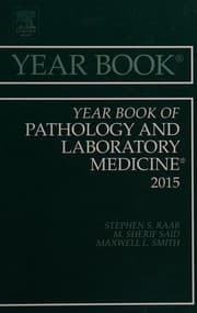 Tapa de Year Book of Pathology and Laboratory Medicine 2015