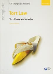 Tapa de Complete Tort Law