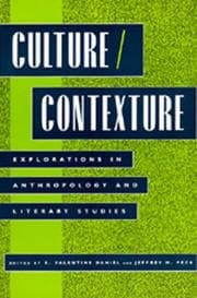 Tapa de Culture - Contexture