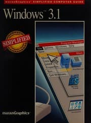 Tapa de MaranGraphics' simplified computer guide for Microsoft Windows 3.1