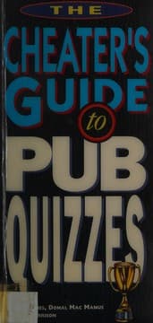 Tapa de Cheater's Guide to Pub Quizzes