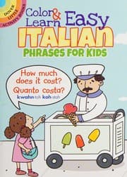 Tapa de Color and Learn Easy Italian Phrases for Kids