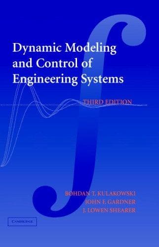 Tapa de Dynamic modeling and control of engineering systems