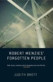 Tapa de Robert Menzies' forgotten people