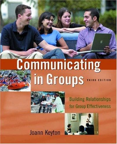Tapa de Communicating in groups