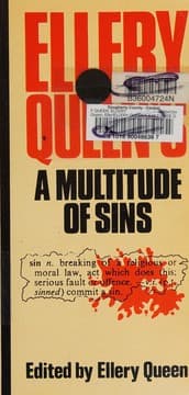 Tapa de Ellery Queen's a Multitude of Sins