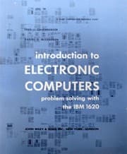 Tapa de Introduction to electronic computers