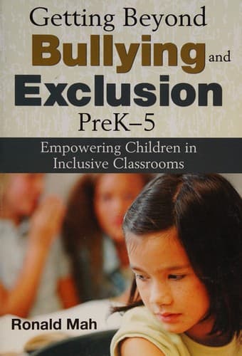 Tapa de Getting beyond bullying and exclusion, preK-5