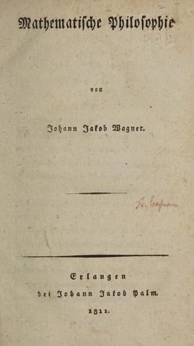 Tapa de Mathematische Philosophie