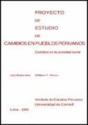 Tapa de Proyecto de estudio de cambios en pueblos peruanos