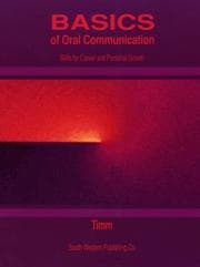 Tapa de Basics of oral communication