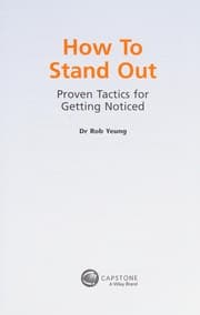 Tapa de How to stand out