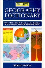 Tapa de Philip's geography dictionary