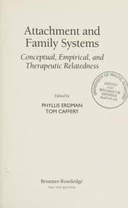 Tapa de Attachment and family systems