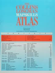 Tapa de The Collins Longman mapskills atlas