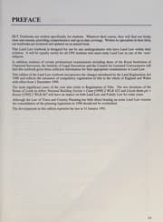 Tapa de Land Law (Common Professional Examination S.)