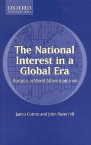 Tapa de The national interest in a global era