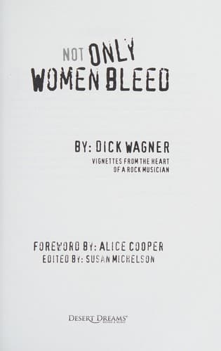 Tapa de Not only women bleed