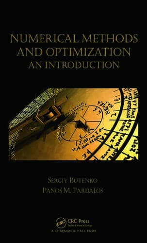 Tapa de Numerical Methods and Optimization