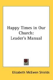 Tapa de Happy Times in Our Church