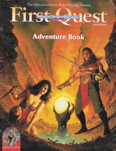 Tapa de First Quest Audio CD Game