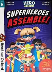 Tapa de Superheroes Assemble!