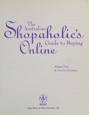 Tapa de The Australian shopaholic's guide to buying online