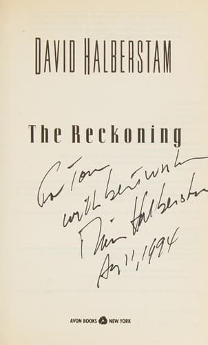 Tapa de The Reckoning
