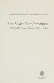 Tapa de Post-Soviet transformations